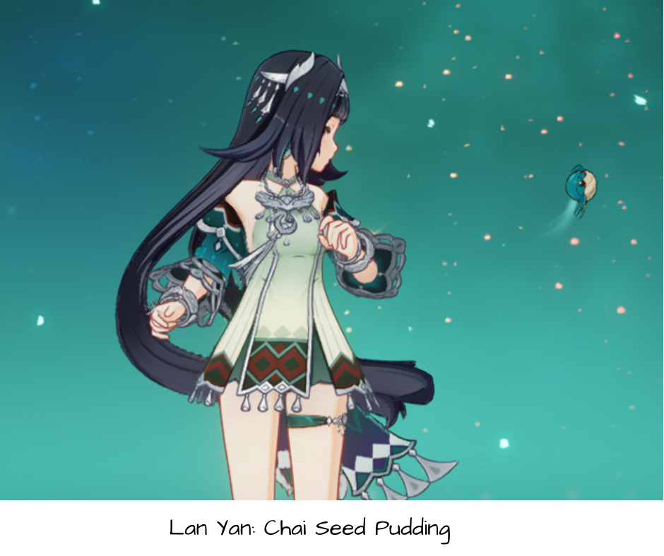 Lan Yan: Chai Seed Pudding