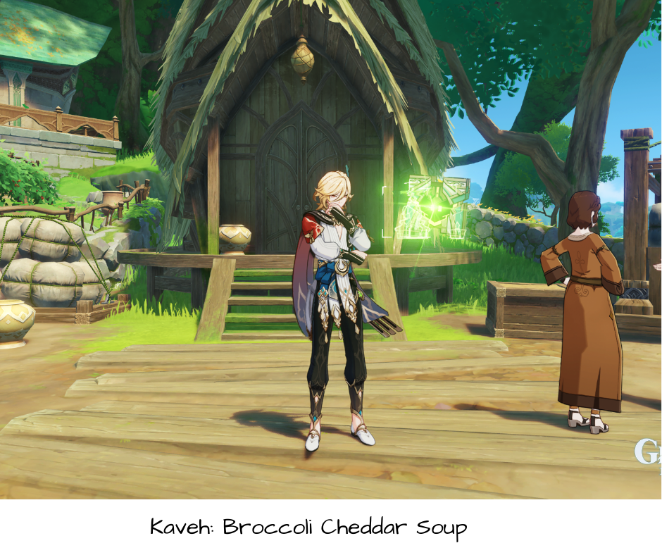 Kaveh – Broccoli Cheddar Soup