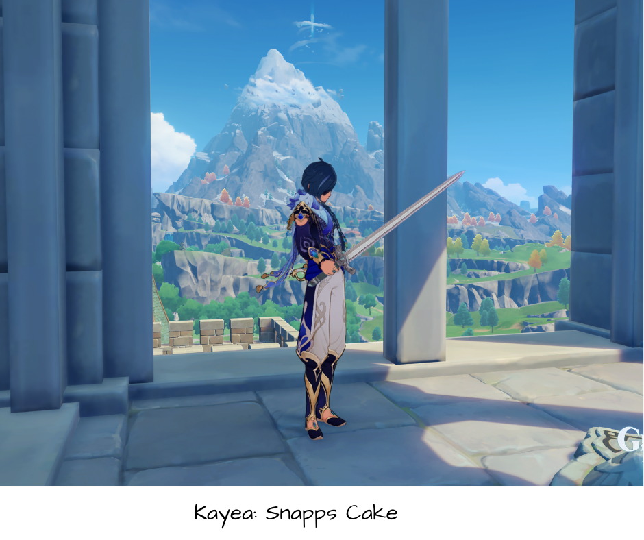 Kaeya: Schnapps Cake