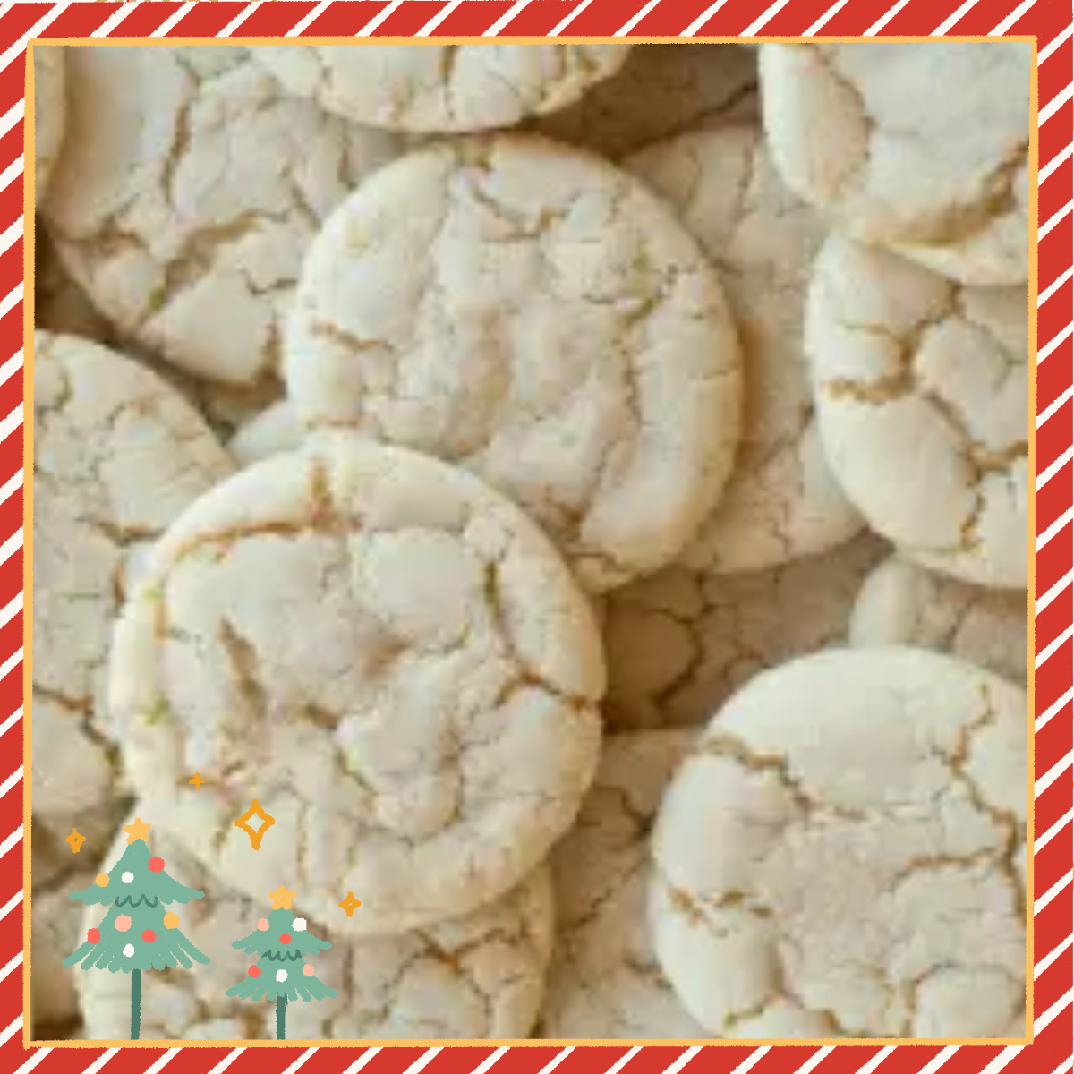 Soft & Gooey Cinnamon Cream Cheese Cookies