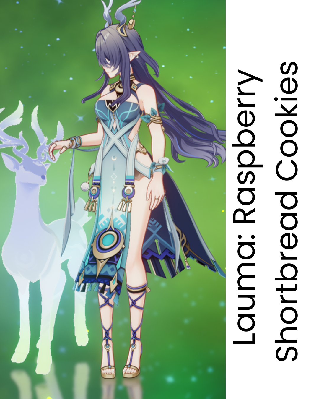 Lauma: Raspberry Shortbread Cookies