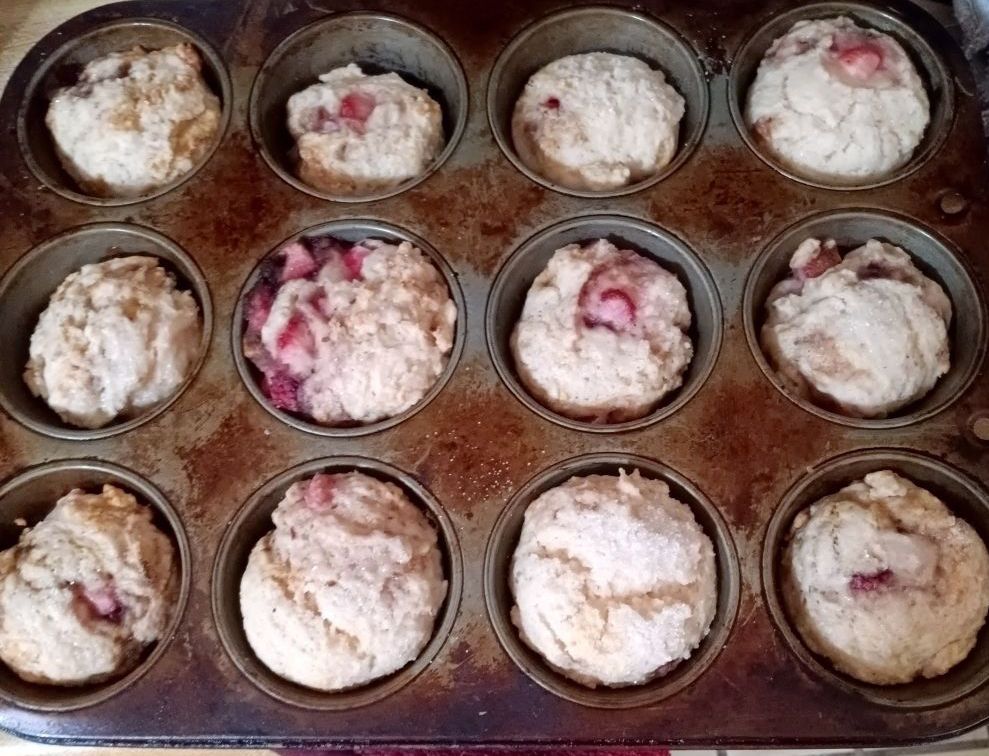 Stretching the Dough: 4 Dozen Egg-Free Strawberry Muffins 🍓✨